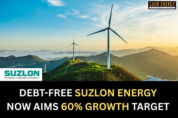 Debt-Free Suzlon Energy Now Aims For 60% Growth