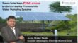 Solar Pumps: Junna Solar Bags R 114.58cr Order From MEDA