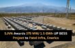 SJVN Awards 375 MW/ 1.5 GWh UP BESS Project To Patel Infra & Enerica Infra