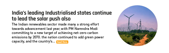 India's leading Industrialised states continue to lead the solar push also